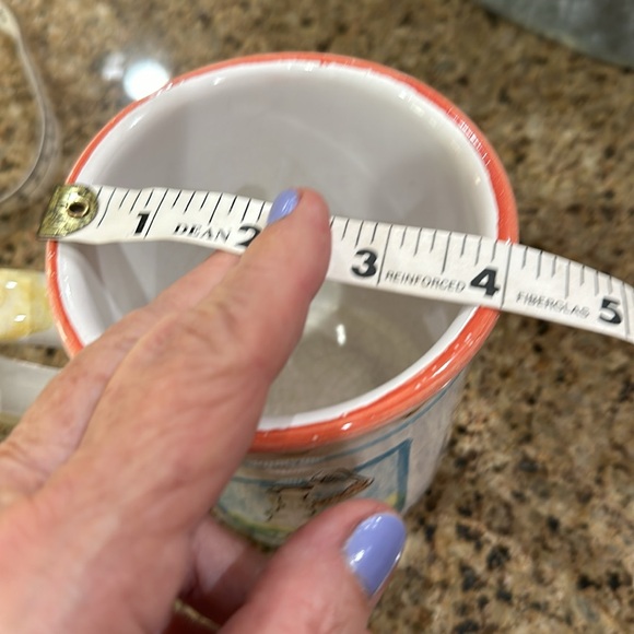 Hand Painted Tennis Mug - Picture 9 of 10